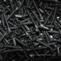 #6x1 black phosphated drywall screw bugle head fine or coarse thread bugle head drywall screw black phosphated 3.5x70mm